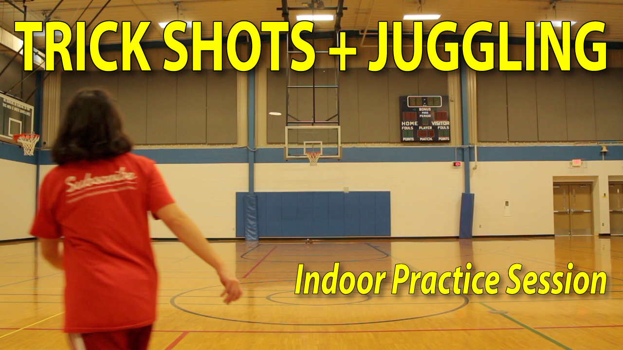 frisbee trick shots and juggling thumbnail